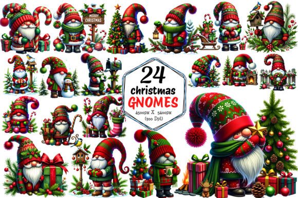 Christmas Gnome Clipart: Winter Illustrations Review