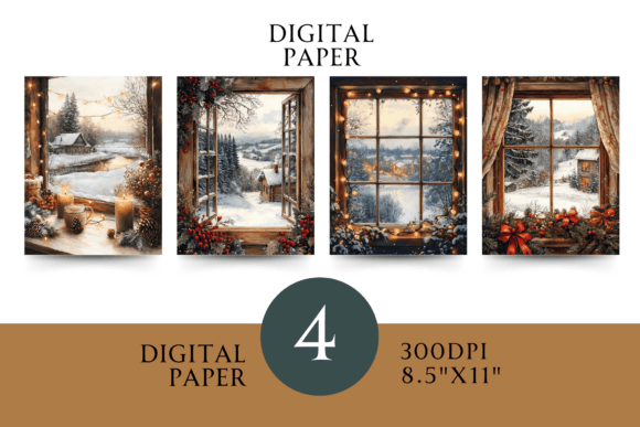 Cozy Christmas Illustration JPG Paper Review