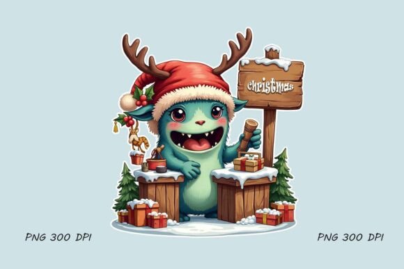 Festive Creature Illustrations for Joyful Blogs