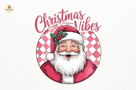 Reviewing Christmas Vibes PNG, Vintage Santa for Embroidery