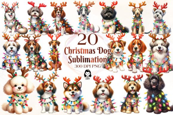 Reviewing the Christmas Dog Sublimation Bundle Part 10